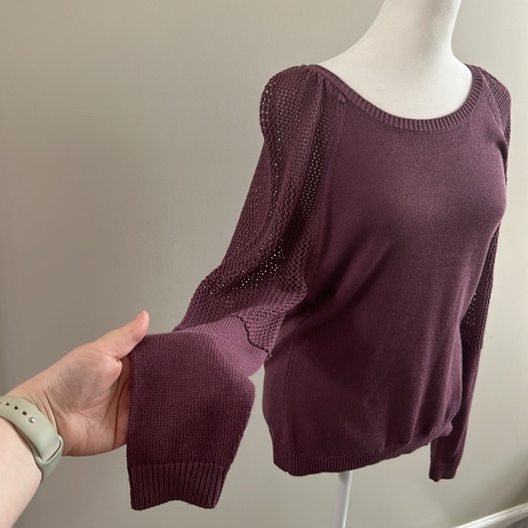 Purple New York & Co Sweater - Picture 3 of 5